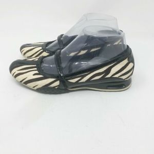 Cole Haan Bria Mary Jane Flats Zebra print & Fur
